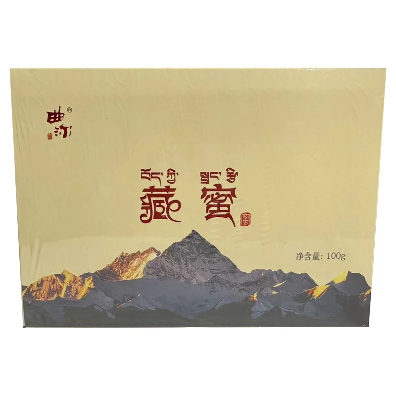 高原藏蜜便携式蜂蜜百花蜜土蜂蜜独立包装100g/盒