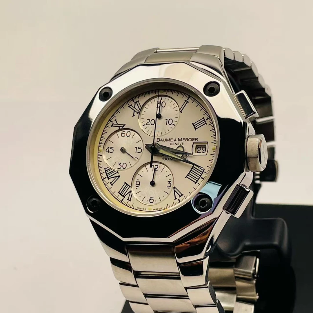 99新 Baume et Mercier/名士 男士腕表/自动机械/43mm/1067