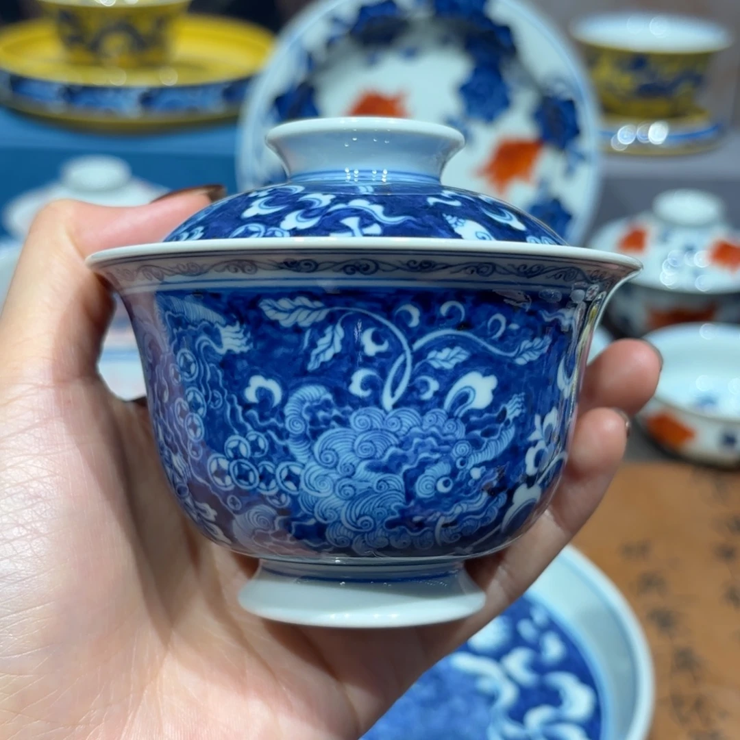 手工手绘陶瓷茶具