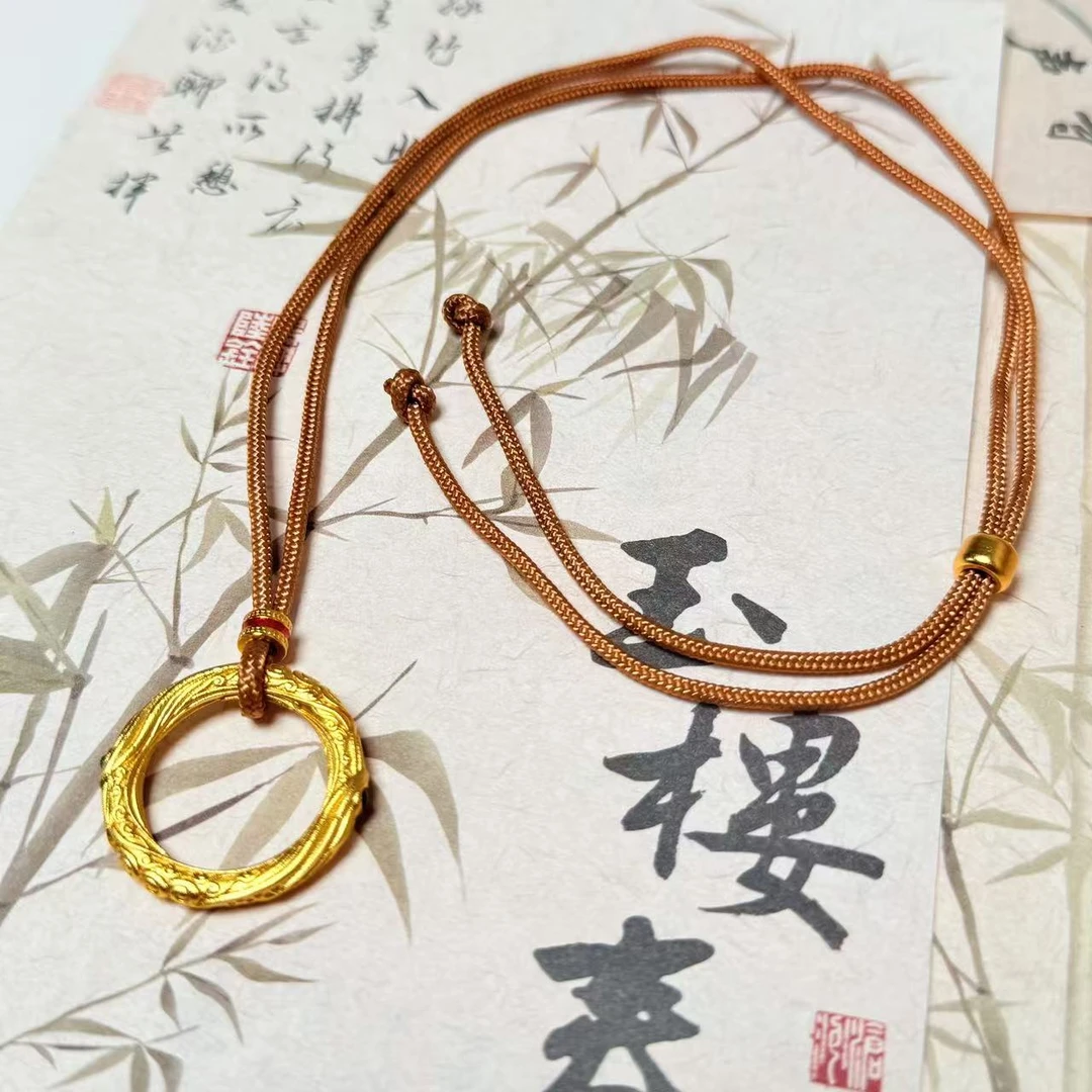 合金项链 【十六珠宝】乾坤圈项链设计款JB138多样性发一