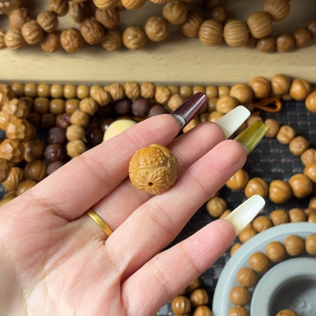 猴头核桃吊坠蝉仙