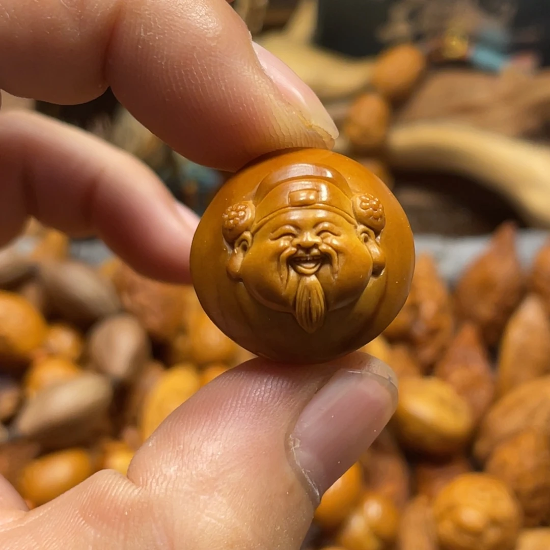 橄榄核手串/手链微瑕财神942