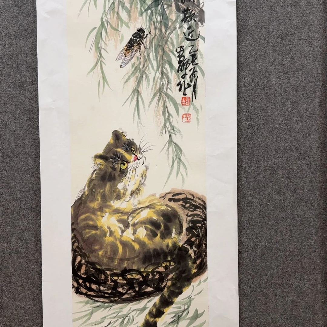 国画娄鹏老师手绘作品