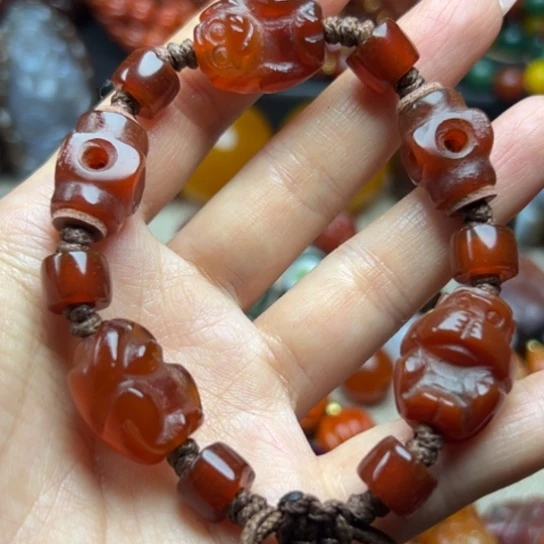 玛瑙/玉髓未镶嵌颈饰