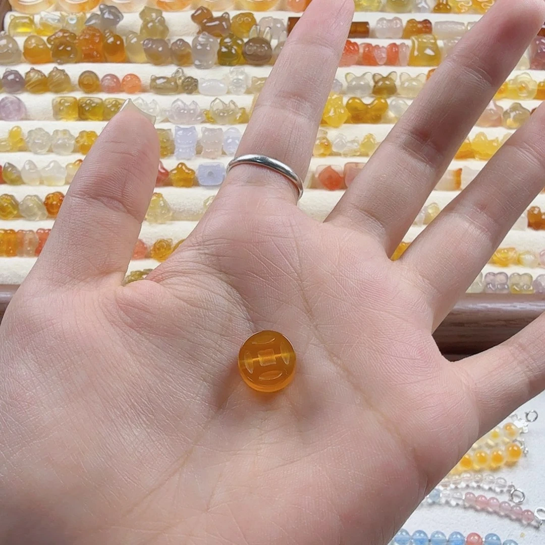 玛瑙/玉髓颈饰合金