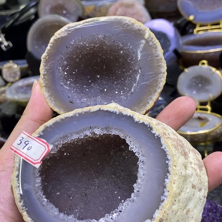 未镶嵌珠宝半成品水晶聚宝盆