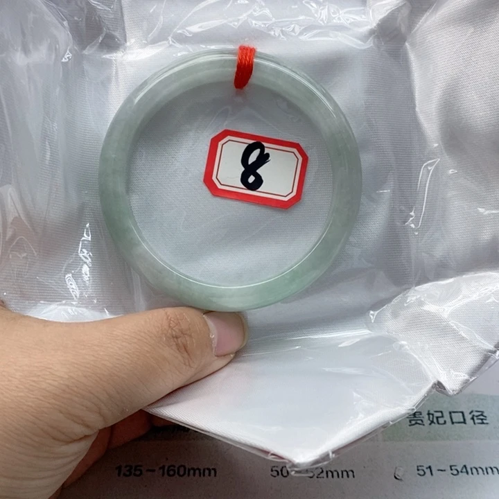 卿***青翡翠未镶嵌手镯翡翠