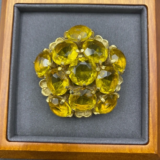 合金胸针 LL 中古vintage Spinx英国司芬克斯冰糖胸针