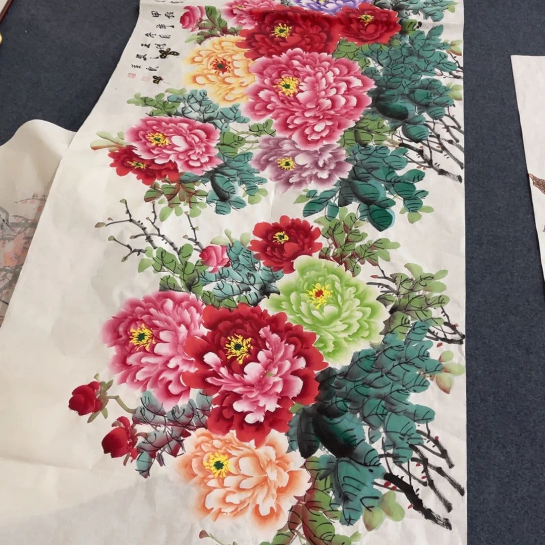 国画处理作品看好再拍哦