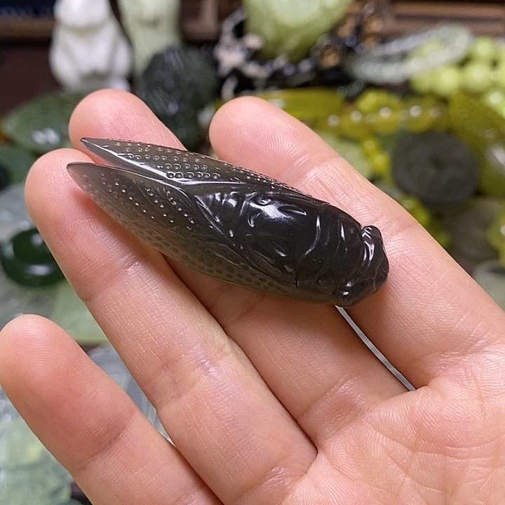 岫玉未镶嵌岫玉颈饰