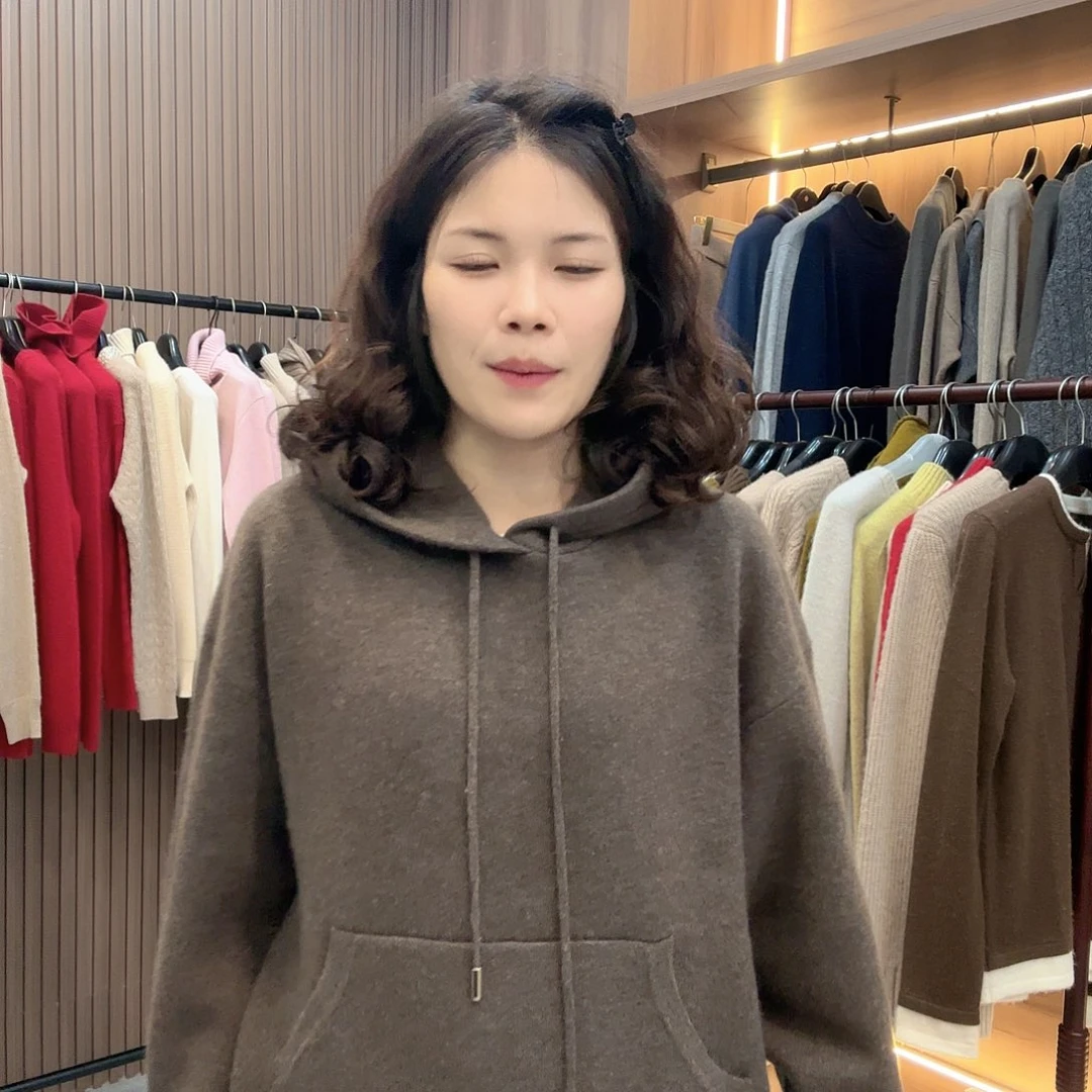 山羊绒空气层山羊绒加厚750ke