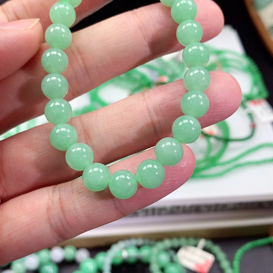 未镶嵌手链翡翠翡翠