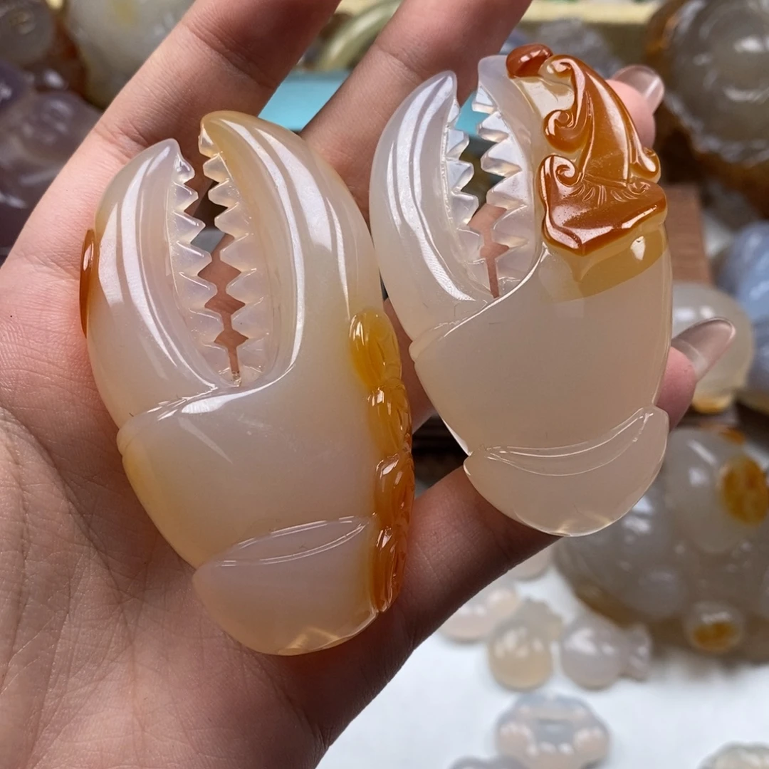 启***翔玛瑙/玉髓未镶嵌颈饰