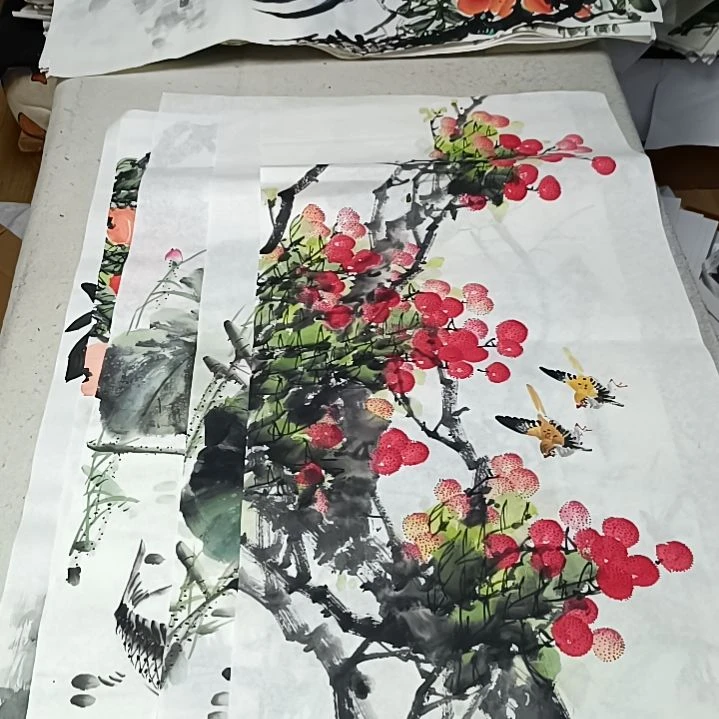 国画淡**衫国画花鸟花鸟国画