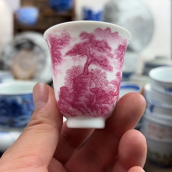 景德镇陶瓷手绘杯子