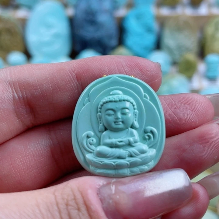 绿松石未镶嵌珠宝奇石