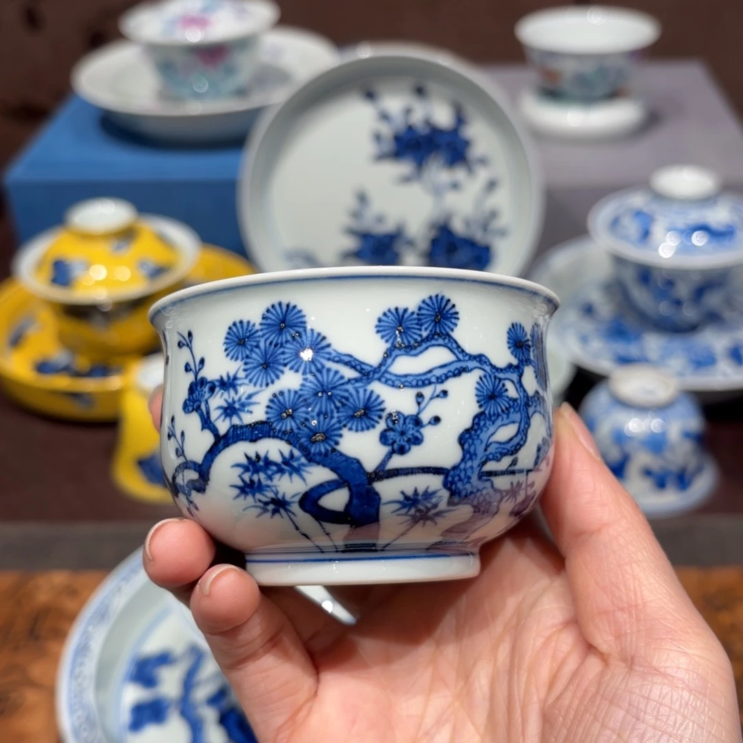 瓷片景德镇纯手工手绘