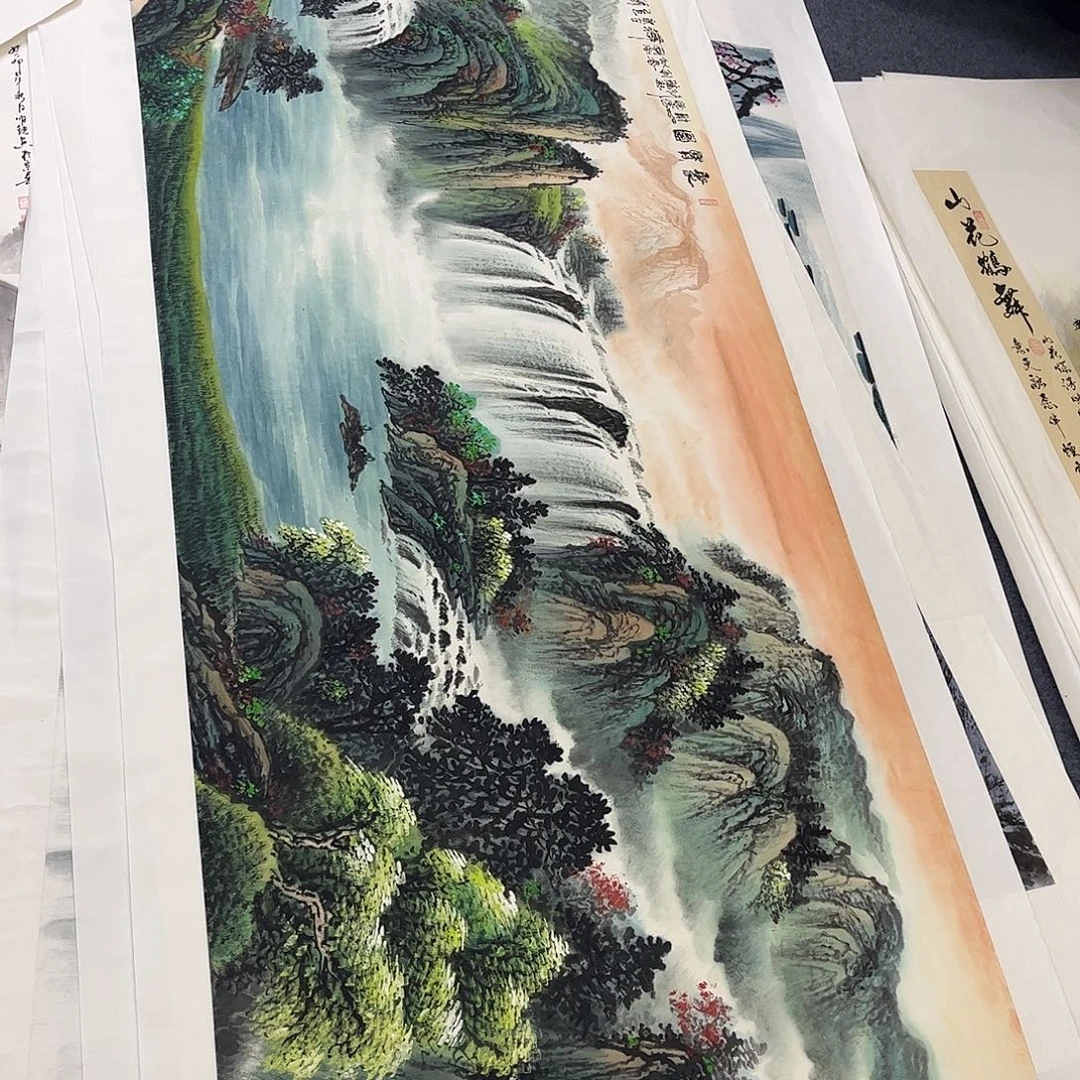 国画TH国画单幅任发