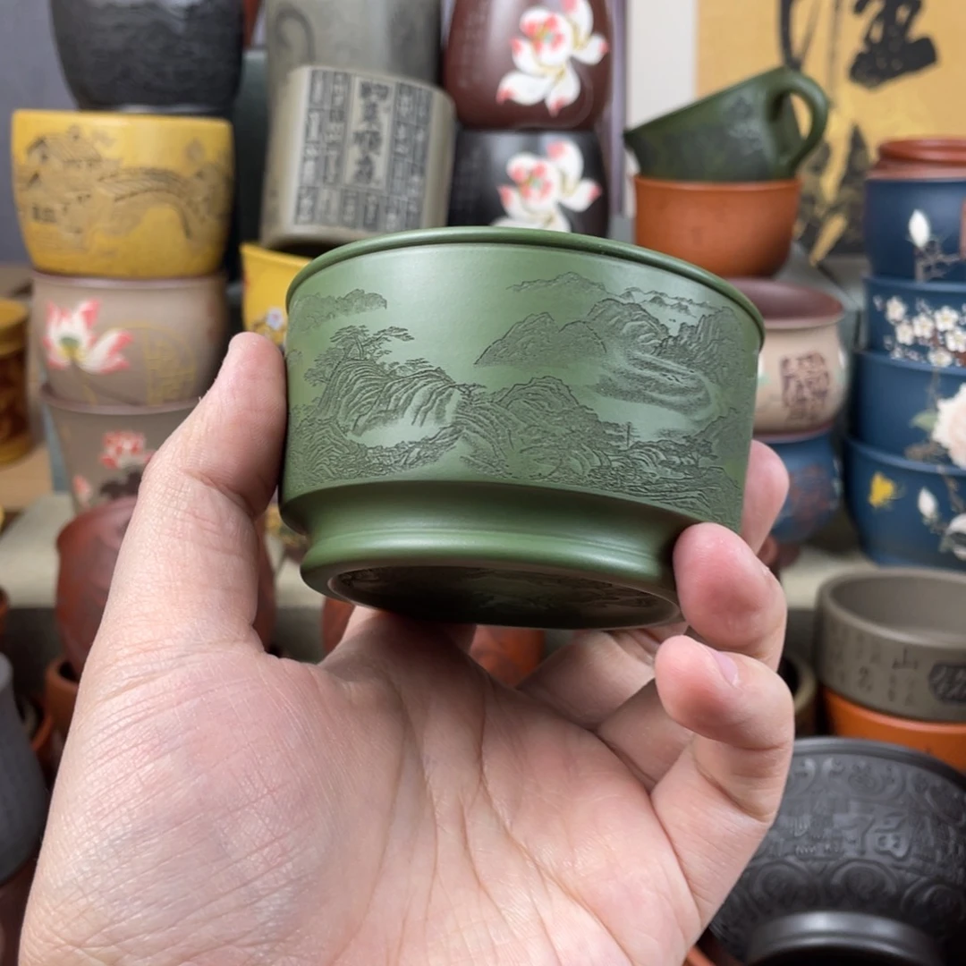 紫砂茶杯紫砂茶杯