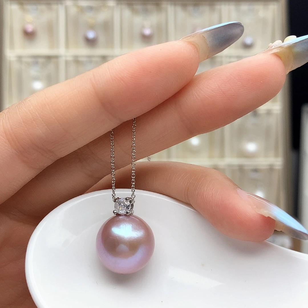 淡水珍珠合金颈饰