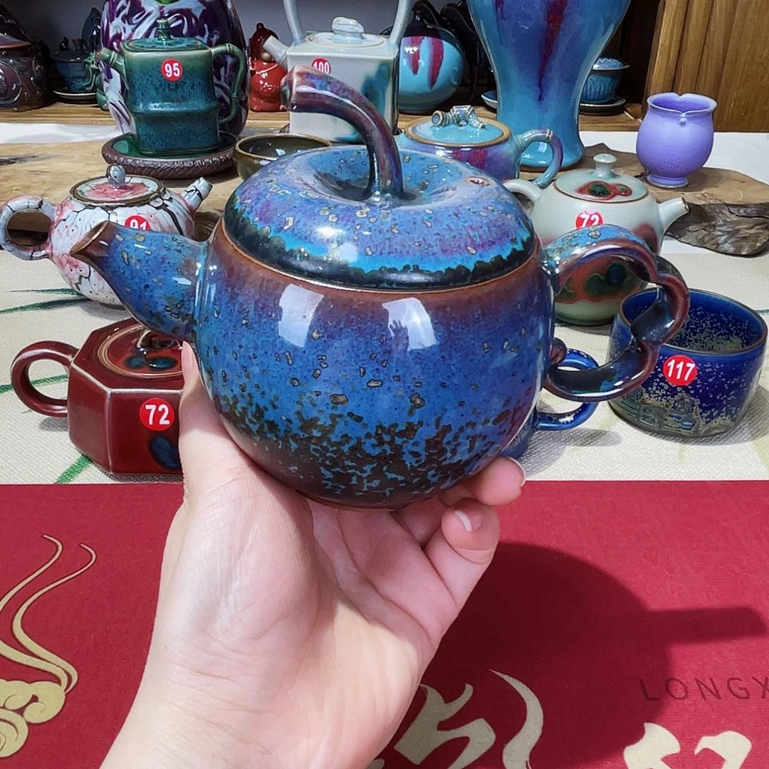 壶禹州钧瓷艺术作品