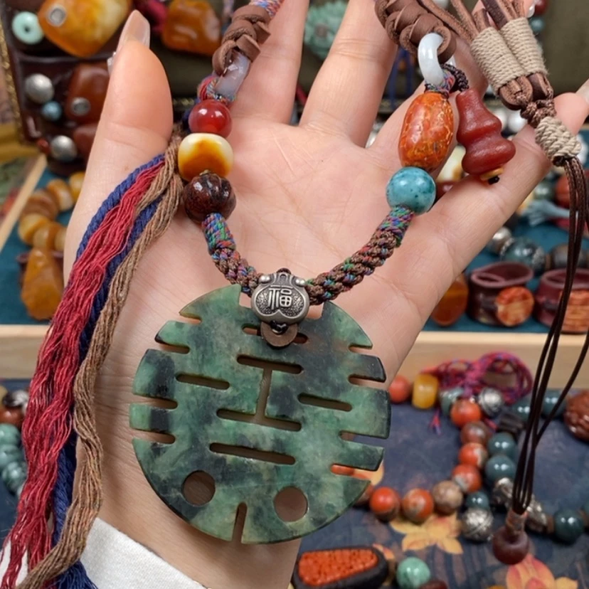 【闪购商品】翡翠颈饰未镶嵌项链