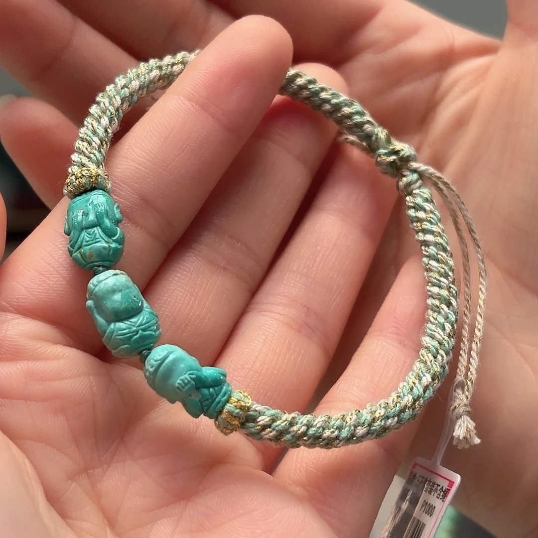 绿松石未镶嵌颈饰