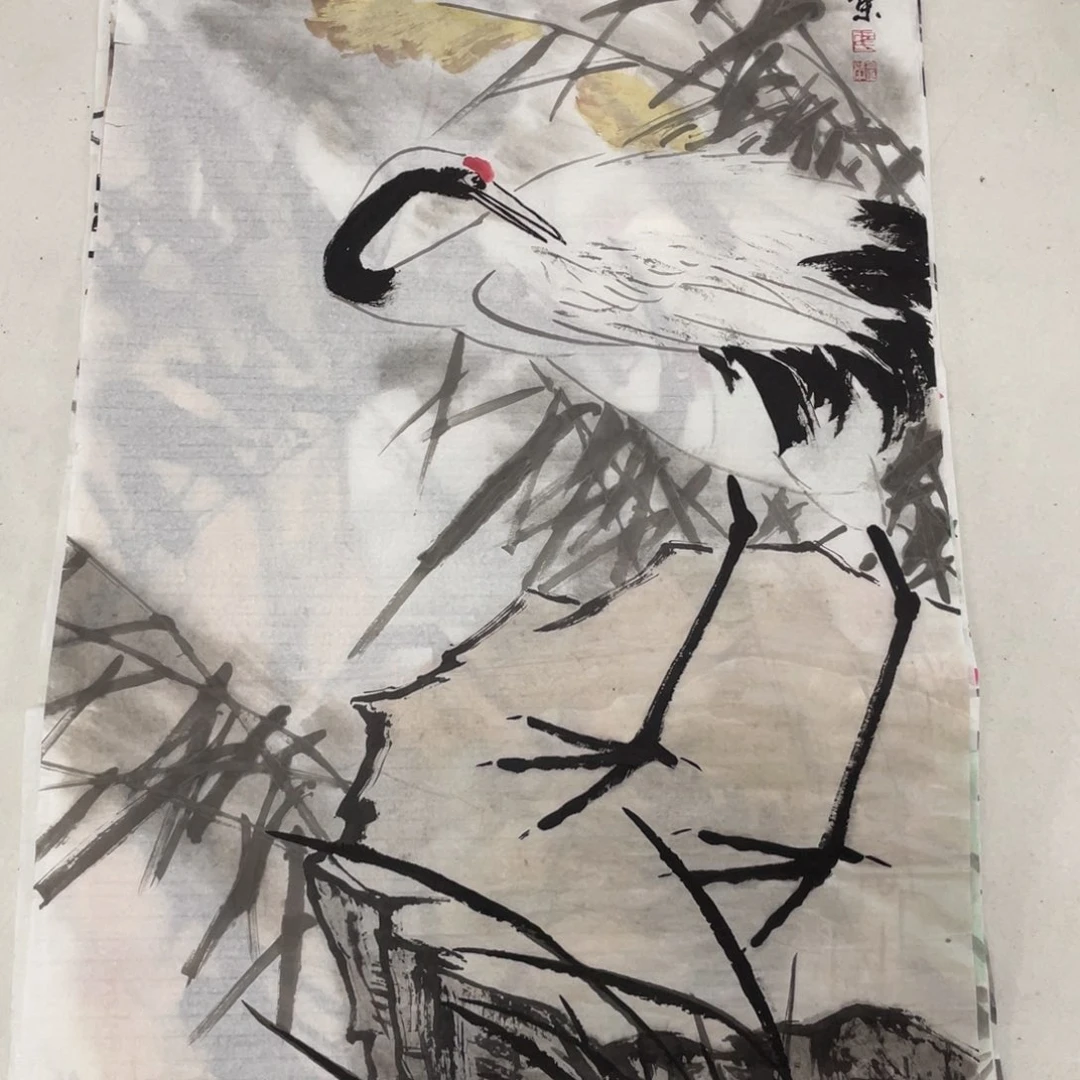 国画任金荣老师绘画