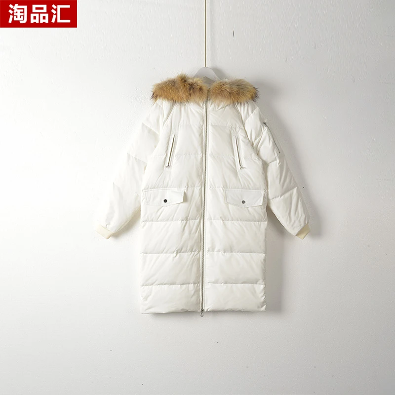 【Y专柜捡漏】高端时尚女装USEd-冬季通勤YR外套0178-白色大三码