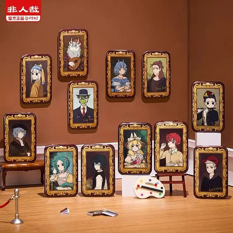 非人哉【名画系列】吧唧/亚克力挂件盲盒