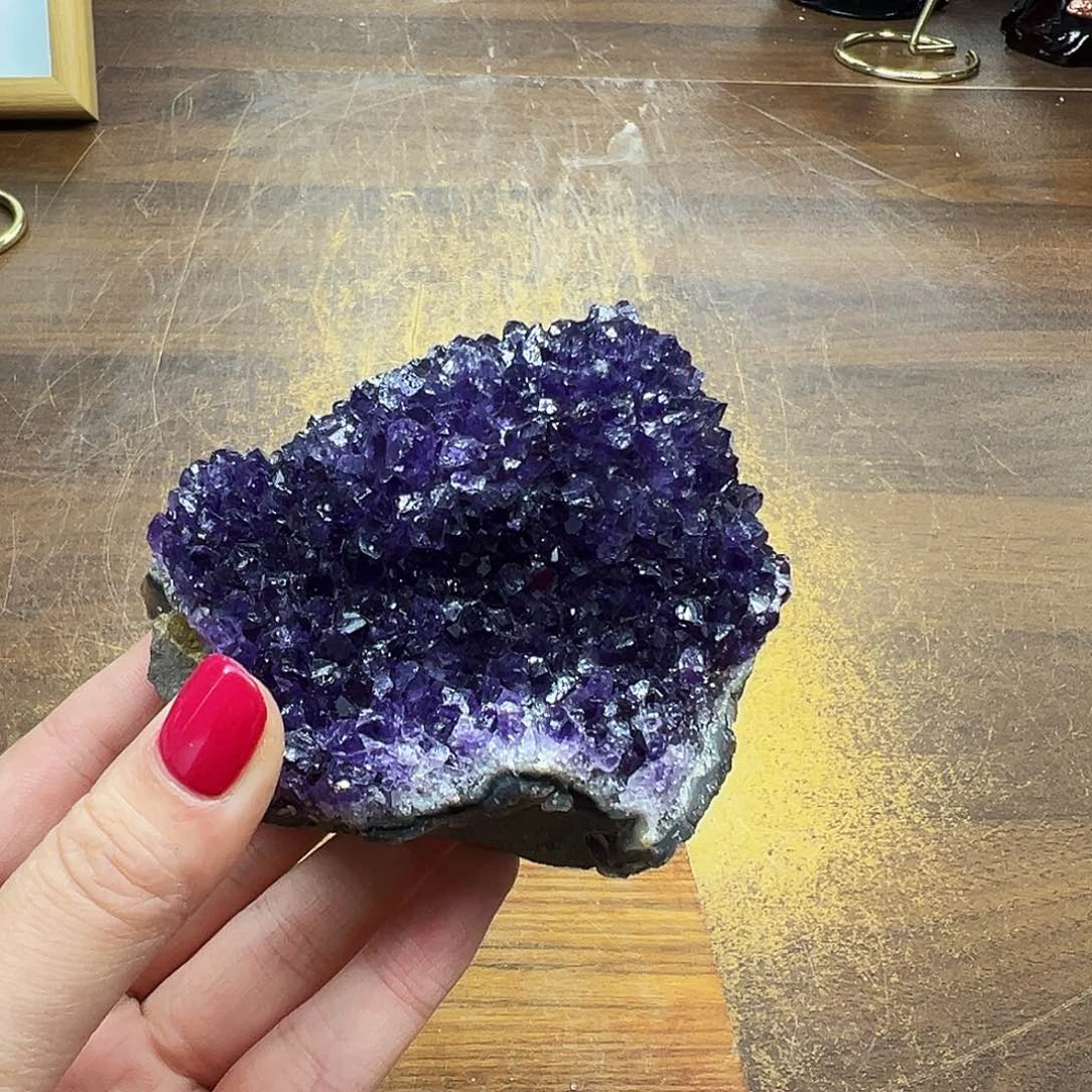 紫晶摆件未镶嵌晶体