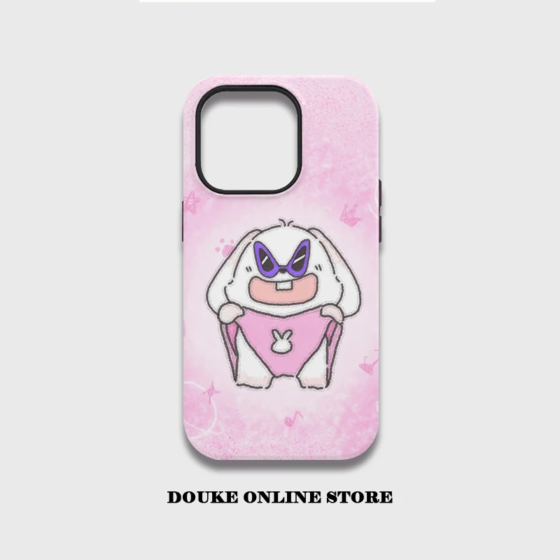 情侣兔兔苹果17promax手机壳iphone16小米15适用oppo女款vivo华为