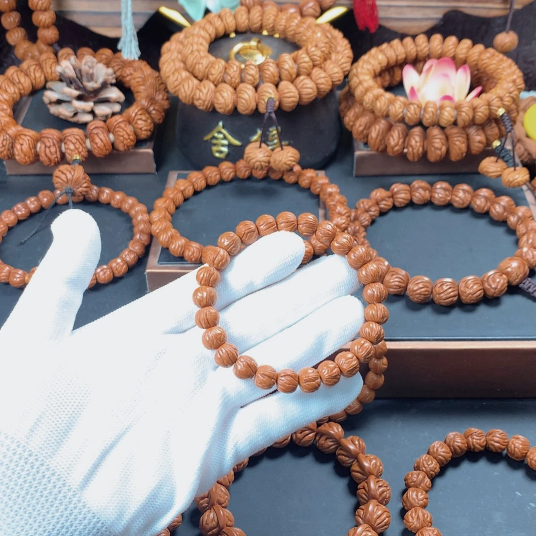 桃核吊坠子****道1.0玉龙脊手串