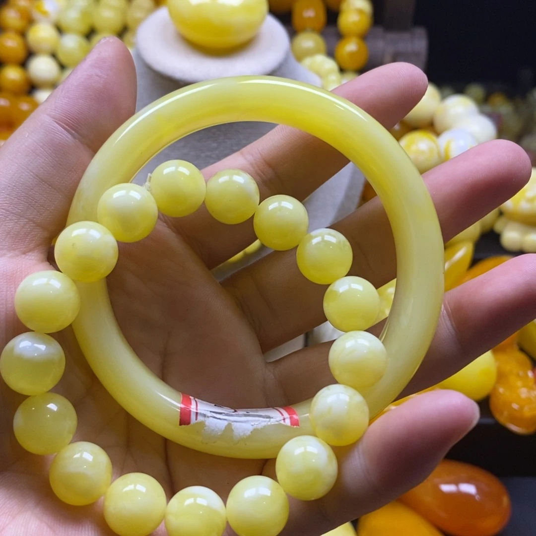 漫***甲非金属树脂全品无暇百花蜜手镯和12百花手串