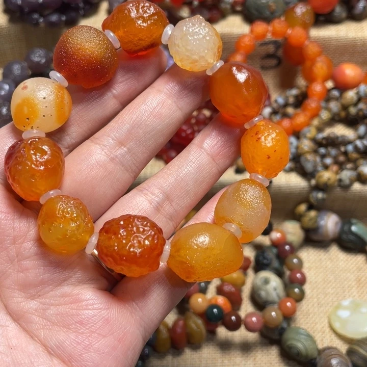 玛瑙/玉髓合金手链