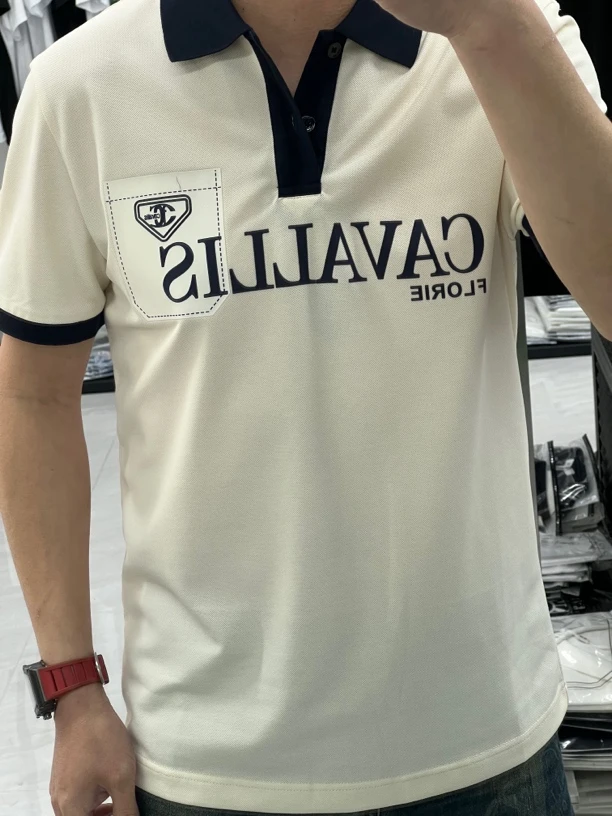 2025夏季新款男士字母印花T恤259801