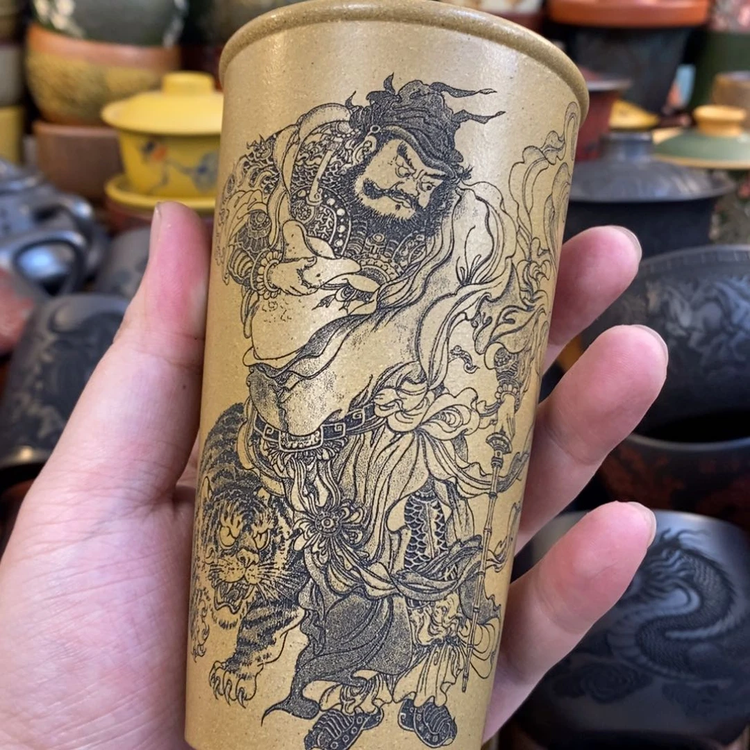 宜兴全手工紫砂杯
