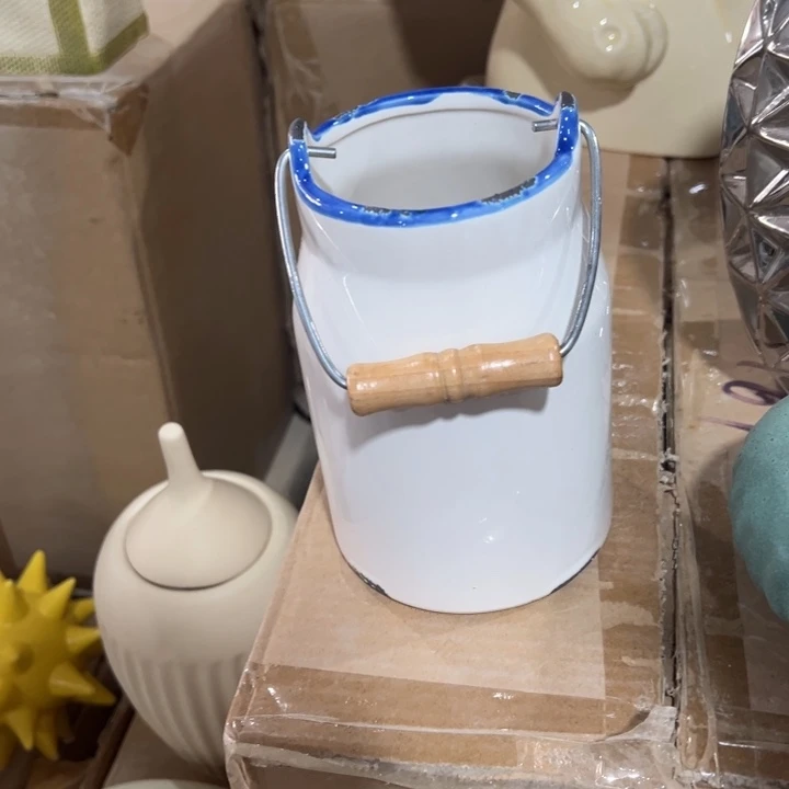 摆件摆件陶瓷花瓶摆件外贸出口（微瑕）