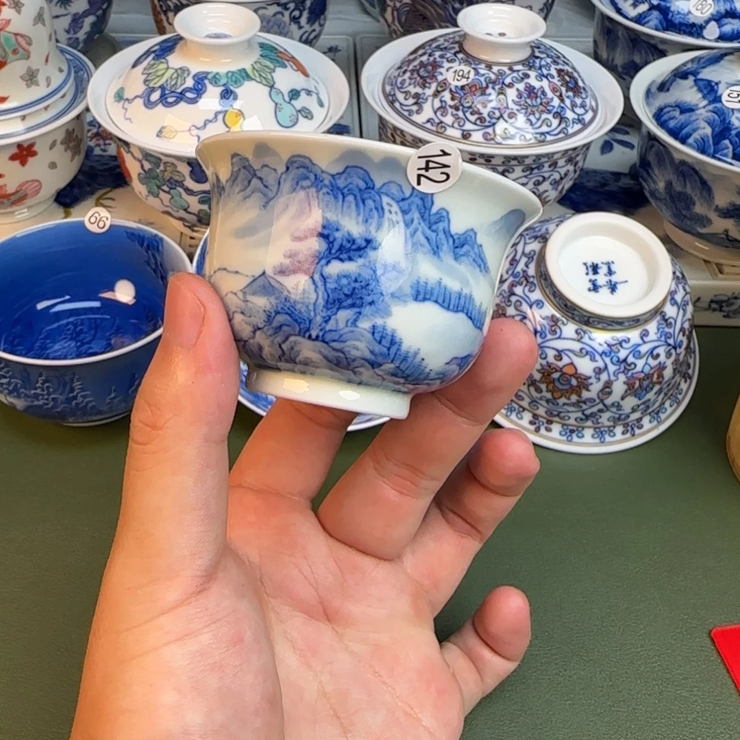 彦祖纯手工手绘茶具142