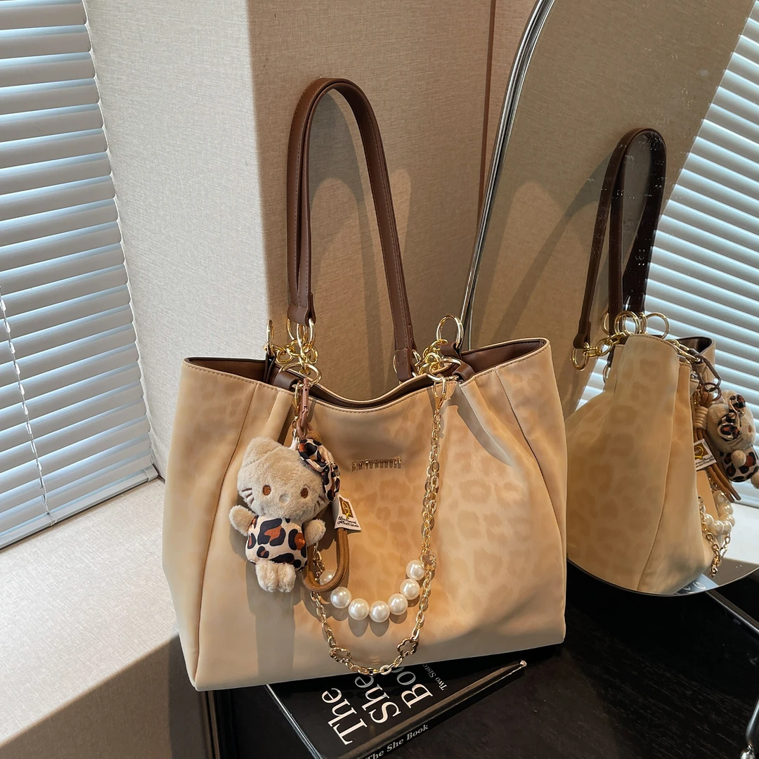 COOLE2025新款日常休闲托特包大容量单肩时尚潮流百搭洋气通勤包