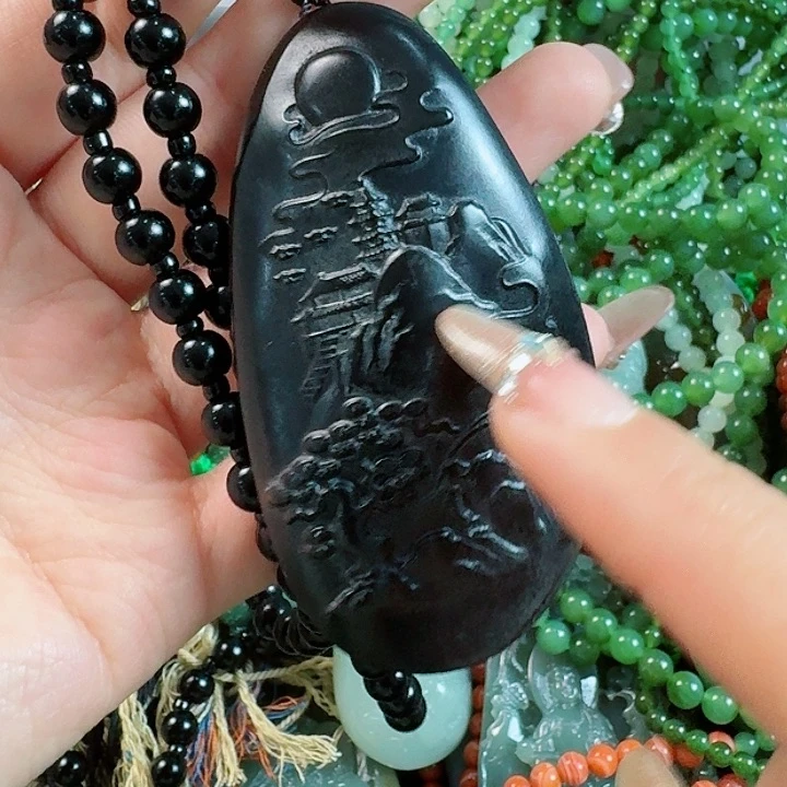 和田玉挂件未镶嵌