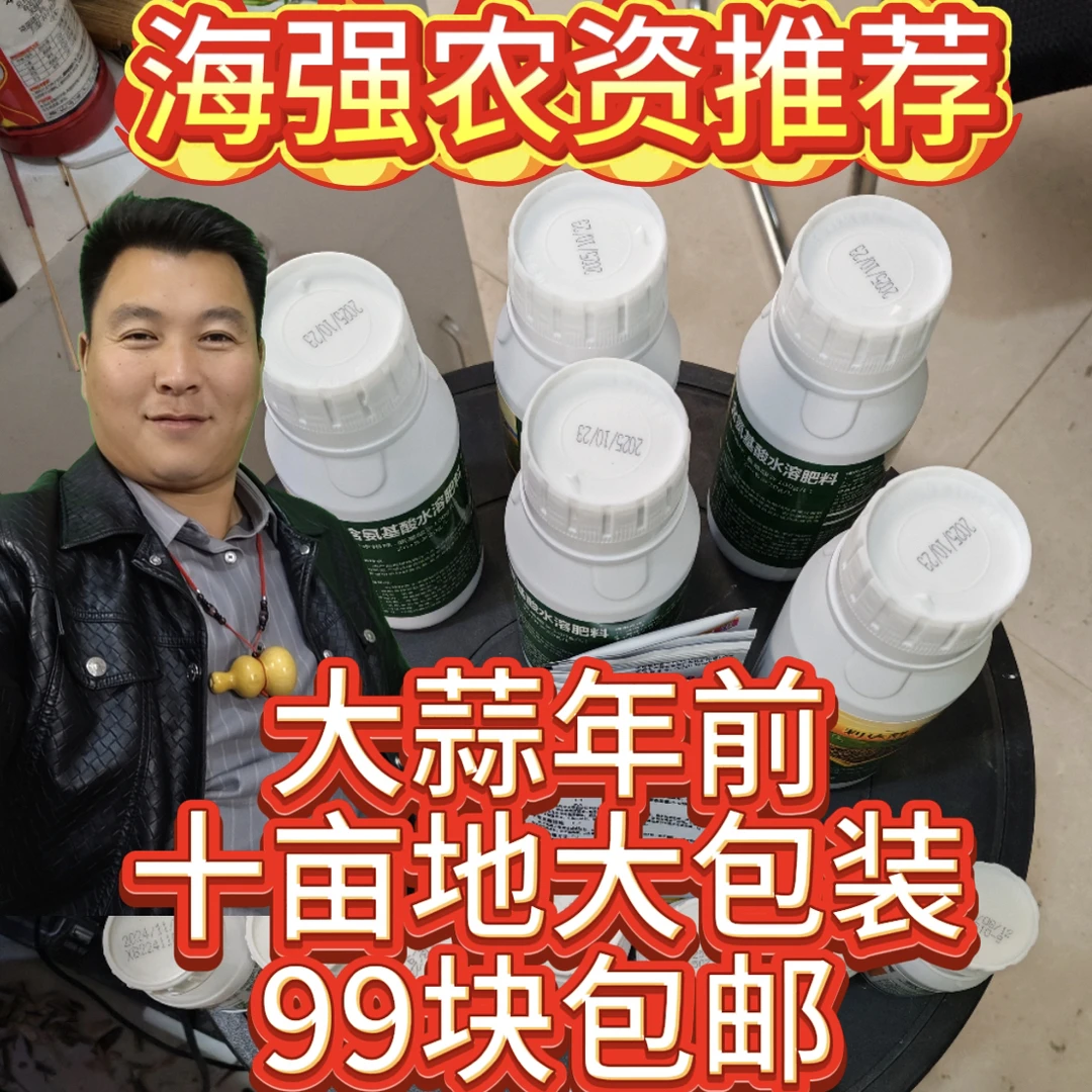 大蒜生根壮苗营养液十亩大包装
