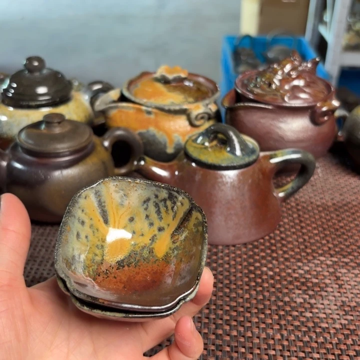 茶杯紫砂瑕小抔杯50