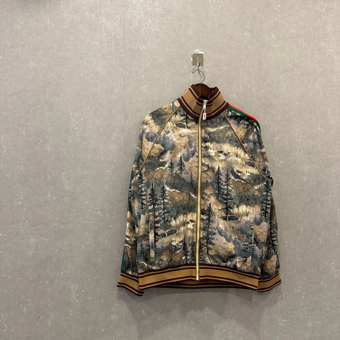 99新 GUCCI/古驰 x THE NORTH FACE联名 拼色夹克 M码/003473