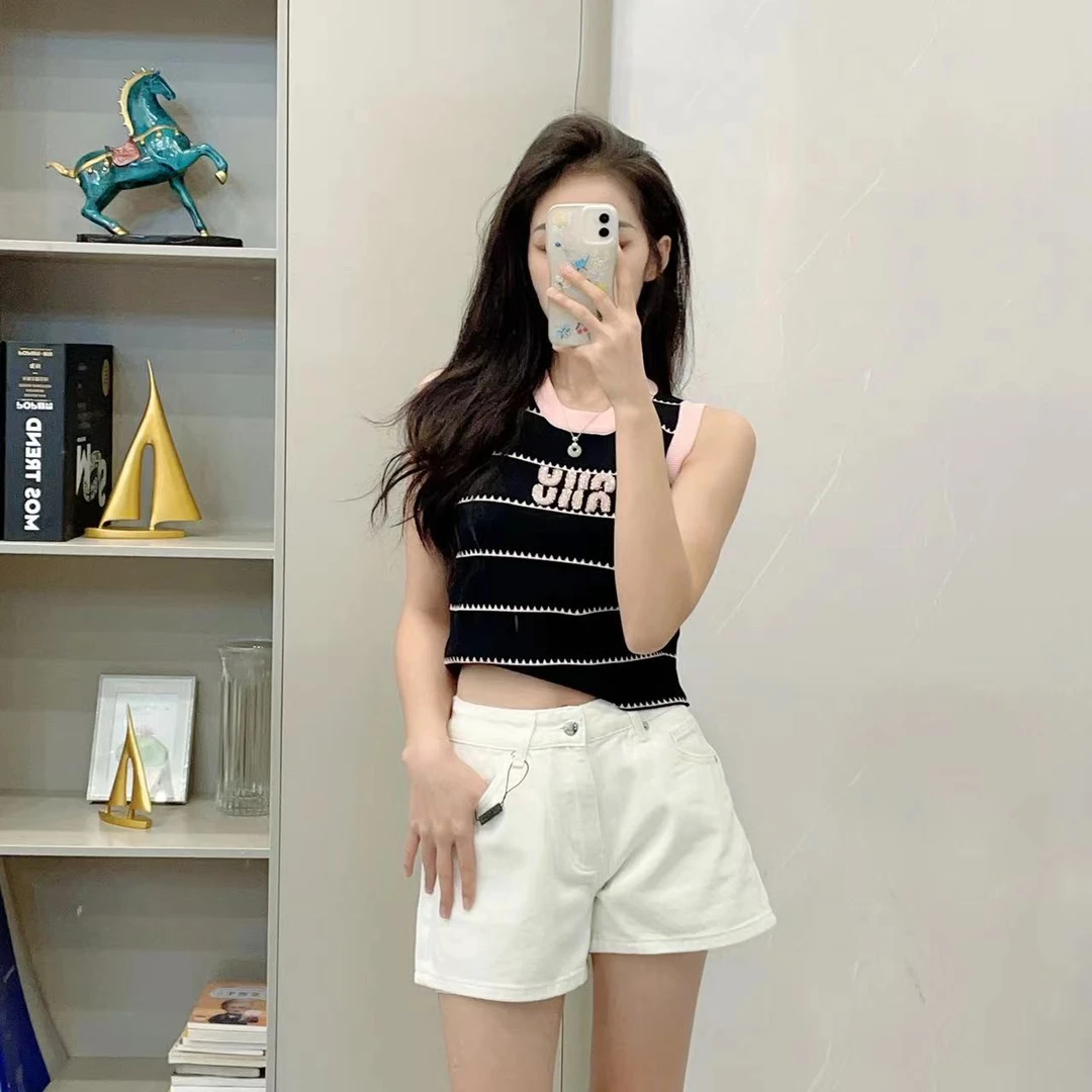 151新中式时尚辣妹短款显瘦百搭休闲修身复古针织上衣