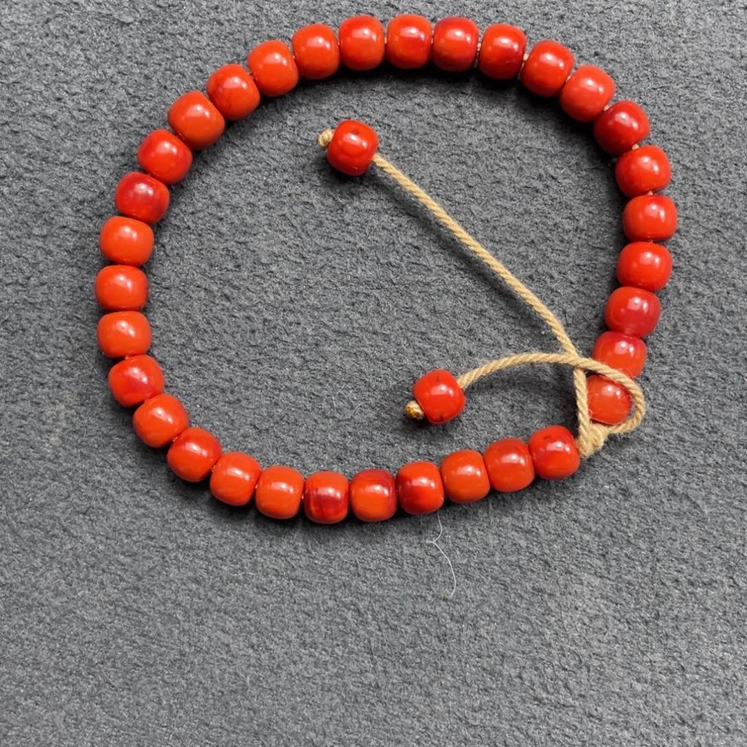 南红玛瑙未镶嵌颈饰