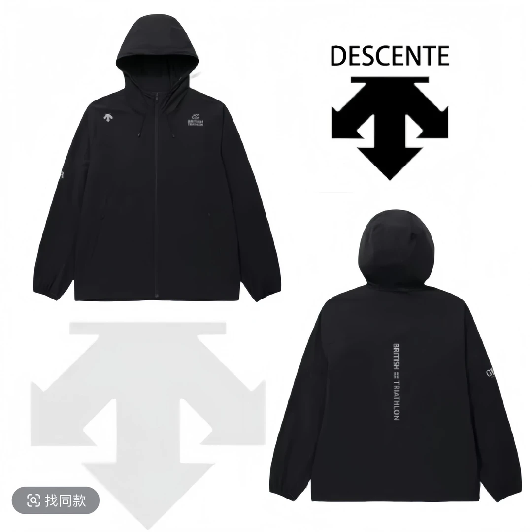 DESCENTE/迪桑特韩版25款新款英国联名男女冲锋衣休闲百搭外套