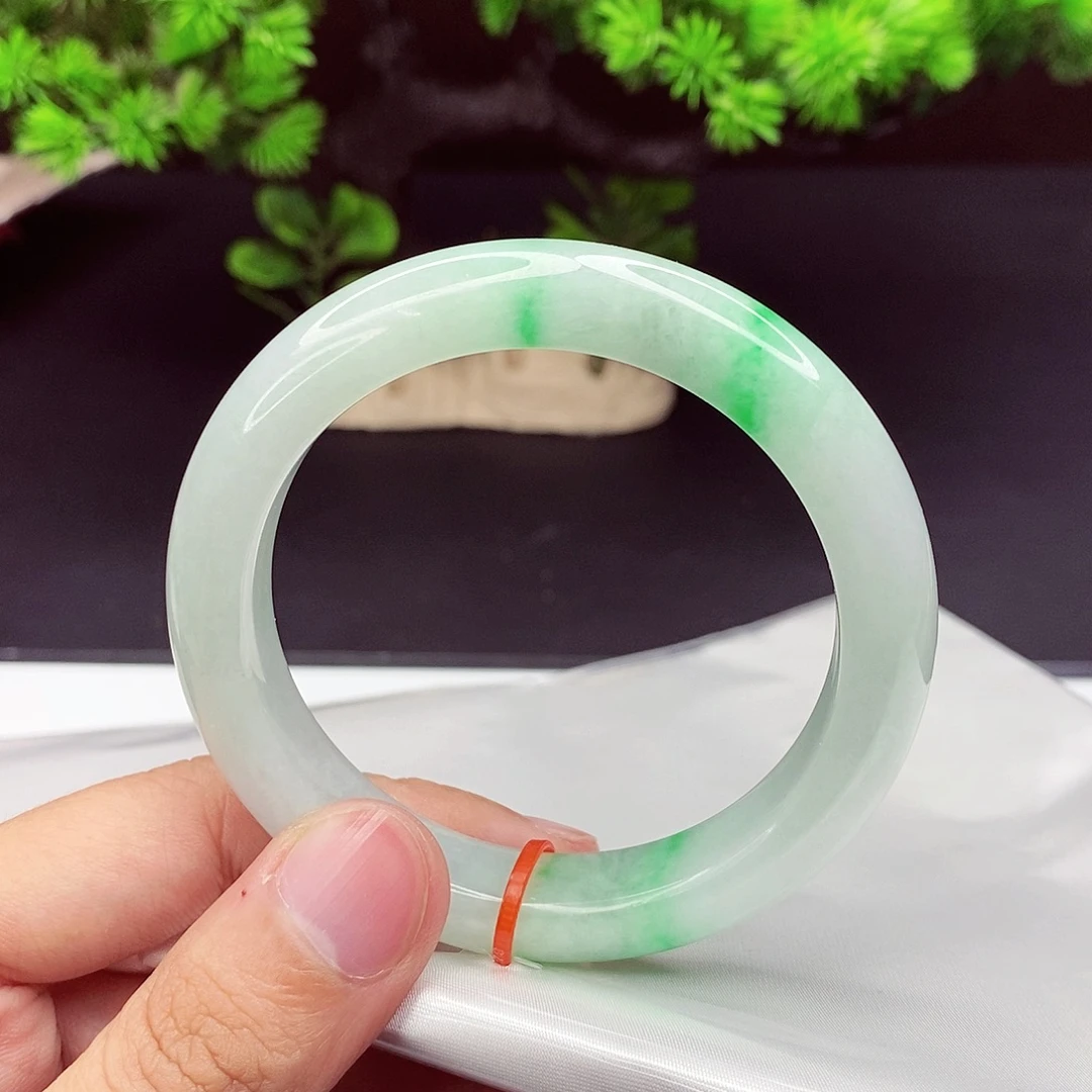 未镶嵌手镯翡翠56圈口
