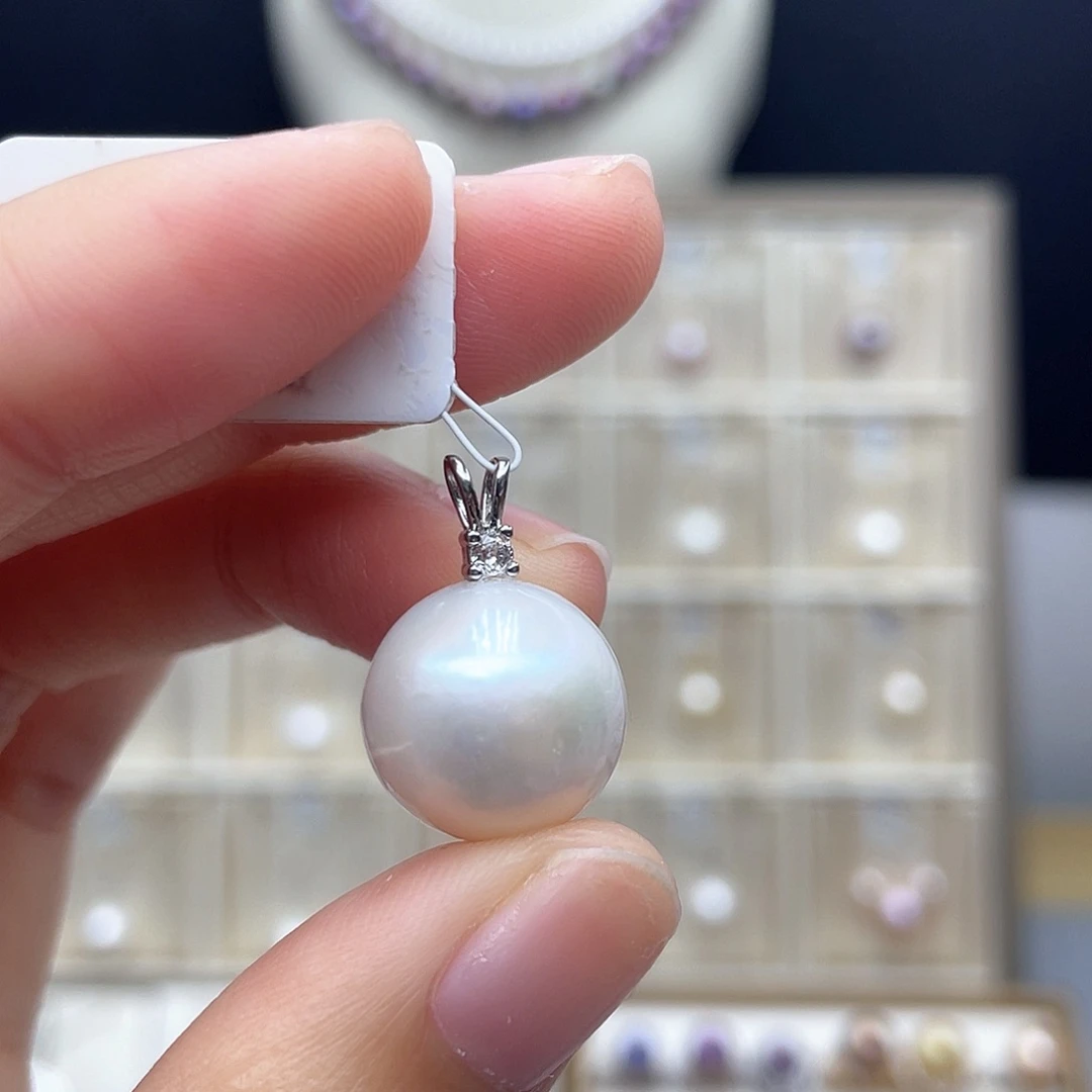 淡水珍珠颈饰合金