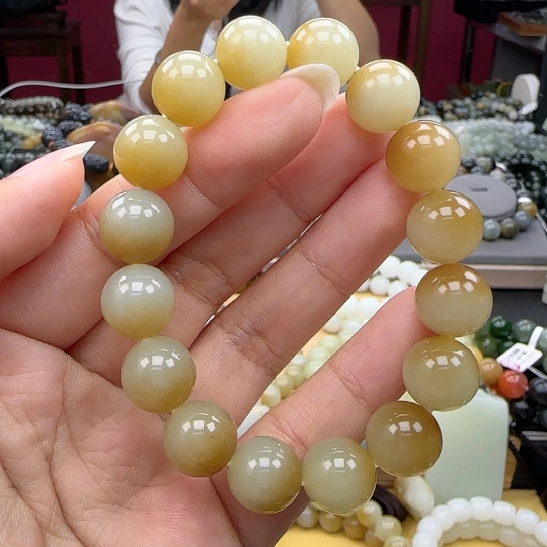 和田玉手链未镶嵌